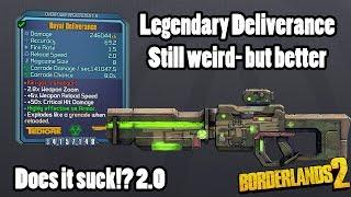 Borderlands 2: Buffed legendary Deliverance - now even cooler!