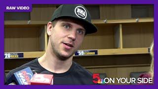 Raw: Brayden Schenn on 1st season as St. Louis Blues captain, 2024 season