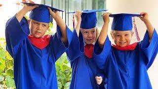 Diana and Roma - Kindergarten Graduation