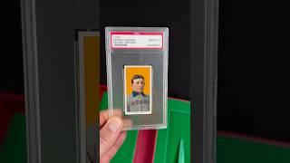 The first trading card EVER graded... 