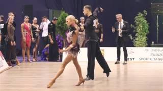 Marek Bures - Anastasia Iermolenko Rumba 1/2 Fin Karkonosze Open 2016