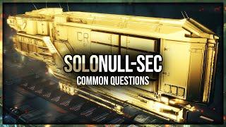 EVE Online // Solo Null-Sec Q&A