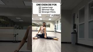Sculpt Your Legs, Hips, and Pelvis with This Simple Exercise #lowerbodyworkout #coreworkout