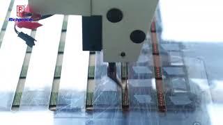 How to attach webbing to tactical vest by Automatic Sewing Machine