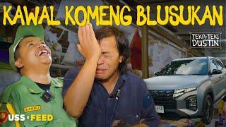 KOMENG DIBIKIN NANGIS BLUSUKAN BARENG DUSTIN | #TekaTekiDustin with Dustin Tiffani & Komeng