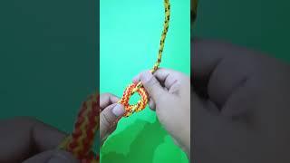 Easy Slipped Reef knot / you need to know that -Try knot and craft