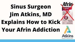 How To Wean Yourself Off Of Afrin〚Atkins Expert Sinus Care〛