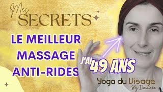 RAJEUNIS DE 5 ANS avec le MEILLEUR massage ANTI RIDES après TANAKA. Yoga du visage by Dulcinée