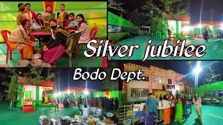 Silver Jubilee Celebration Bodo Department at Gauhati University