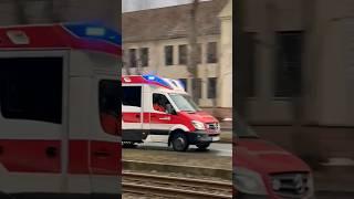 RettungsdienstRtw der BF Gera Mitte #blaulicht #einsatzfahrzeuge #feuerwehr #shorts