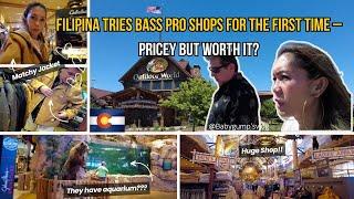 Filipina Tries Bass Pro Shops for the FIRST TIME - Pricey But Worthit?? #bassproshop #usashopping