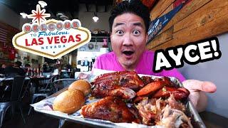 $50 ALL YOU CAN EAT BBQ at Rollin Smoke Las Vegas!