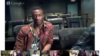 Leverage; Beth Riesgraf and Aldis Hodge - Farewell Google+ Hangout