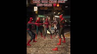 WHAT HAPPENS IF MILES FROM FUTURE MEET MCU SPIDER-MEN  PS5 #spiderman #marvel