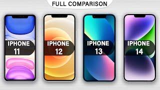 iPhone 11 Vs iPhone 12 Vs iPhone 13 Vs iPhone 14 - Which One to Choose in 2024