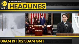 US Lawmakers Certify Trump's Presidential Win | Justin Trudeau Resigns As Canada PM | WION Headlines