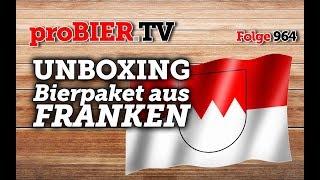 UNBOXING Bierpaket aus Franken | proBIER.TV - Craft Beer Review #964 [4K]