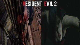 Resident Evil 2 Remake Vs Original Comparison - Ada "Death" / Betrayal Scene