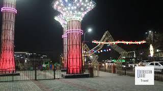 some pictures of Andijan city at night