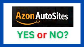 Azon AutoSites Review & Demo - Amazon Affiliate Review Sites Maker