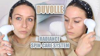 DUVOLLE RADIANCE SPIN-CARE SYSTEM | Affordable Facial Cleansing Brush Review | Skincare Routine