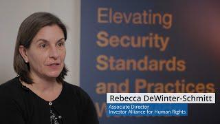 Rebecca DeWinter-Schmitt, Associate Director, Investor Alliance for Human Rights