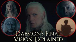 Daemon's Final Vision Explained (House of the Dragon Season 2 Episode 8 Explained, Daemon's Vision)