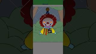 I almost got attacked by a KILLER CLOWN. #shorts