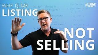 Why is My Listing Not Selling? - The Re-list Strategy | #TomFerryShow Episode 115