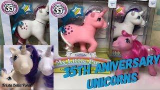 MY LITTLE PONY 35TH ANNIVERSARY UNICORN & PEGASUS COLLECTION BASIC FUN TOYS