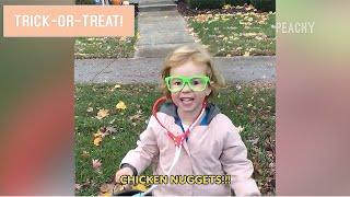 Trick Or Treat!  Cute Halloween Kid Moments | Peachy 2022