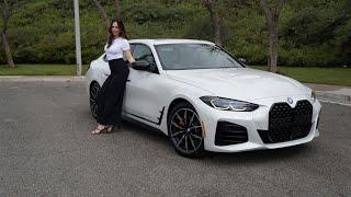 New 2024 BMW M440xi Gran Coupe Review / 19" M Wheels / Exhaust Sound / BMW Test Drive with Trish