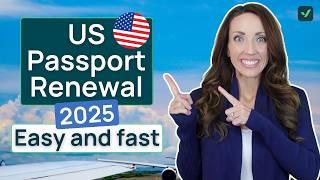 US Passport Renewal Changes in 2025 - Easy application!