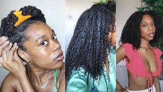 SATISFYING TYPE 4 WASH N GO ROUTINE FOR DEFINED CURLS | NATURAL HAIR