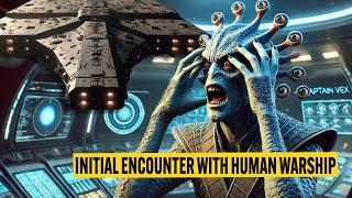 Aliens Shocked by Their Initial Encounter with a Human Warship | HFY | SCI FI Stories