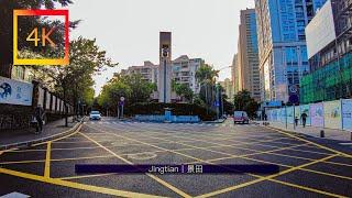 [4K] Walk tour of Jingtian in Shenzhen｜散步深圳景田｜有各种不同的主题公园