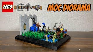 I Built a Lego Medieval Diorama