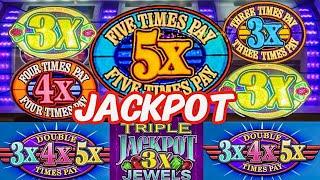 $50 Spin Jackpot Handpay Double 3X4X5X Times Pay Old School Reel Slot