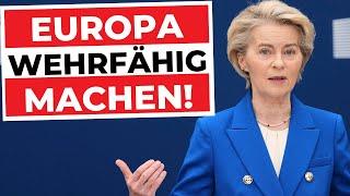 EIL: NEUE SCHULDEN für AUFRÜSTUNG "REARM EUROPE" als neues PROGRAMM zur VERTEIDIGUNG!