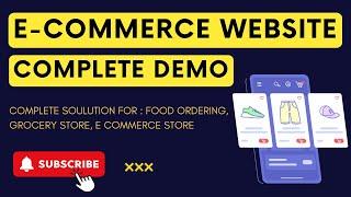 PHP Laravel E-commerce Website Demo | Grocery, Pharma, and E -Commerce store