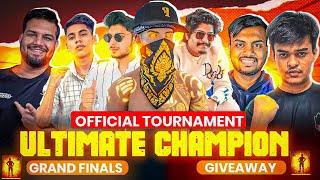 ULTIMATE CHAMPIONSALL YOUTUBERS TOURNAMENT GRAND FINALSNATU NATU EMOTE GIVEAWAY #freefire