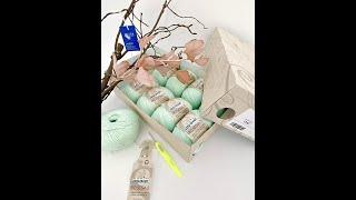 Cuộn len sợi cotton organic Sesia Bio 5