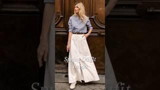 Spring Outfit Inspo. 꾸민듯 안꾸민듯 심플하고 시크한 봄 데일리 룩북. #oldmoneystyle #ootd #꾸안꾸 #출근룩 #모임룩 #오늘뭐입지 #중년여성코디