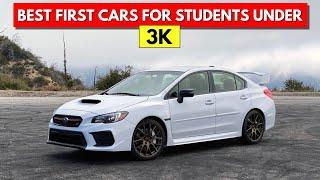 Top Best First Cars for Students Under 3k!