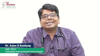 Dr  Arjun S Kashyap - Sri Shankara Cancer Hospital and Research Centre - World COPD day message