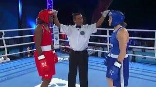 Final 75 kg Claressa Shields vs Ariane Fortin