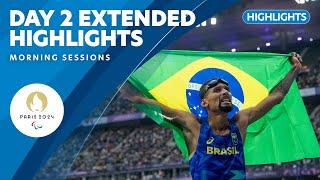 Morning Session Extended Highlights | Day 2 | Paris 2024 Paralympic Games