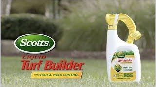 How to Use Scotts® Liquid Turf Builder® with Plus 2® Weed Control