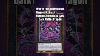 Why is Dark Matter Dragon Banned? In 1 Minute! #yugioh #yugiohbanlist #banlist v#yugiohmasterduel