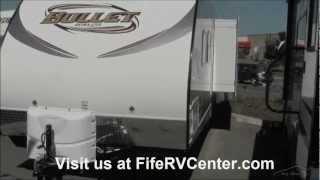 Virtual Video Tour of a 2012 Bullet Rear Living Room from Fife RV Center